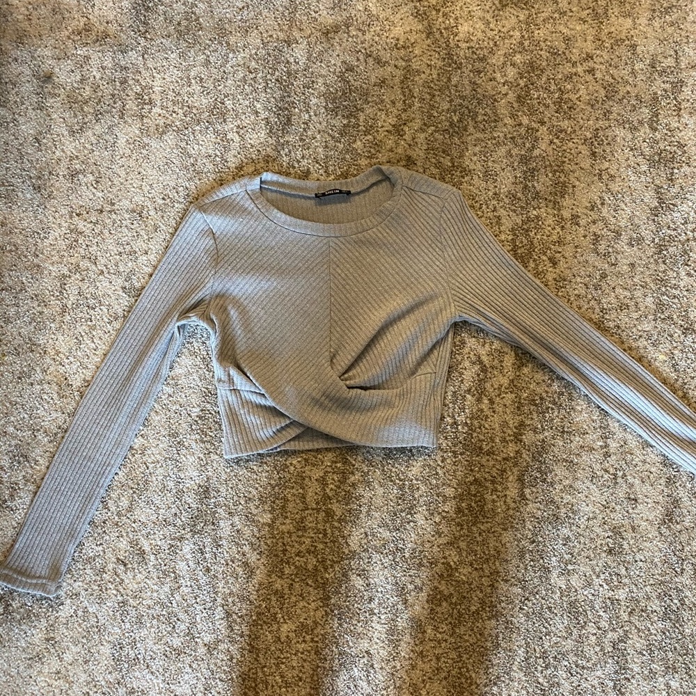 Crop sweater